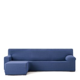 Funda para chaise longue de brazo corto izquierdo Eysa JAZ Azul 120 x 120 x 360 cm Precio: 141.9500005. SKU: B1D75X22N5