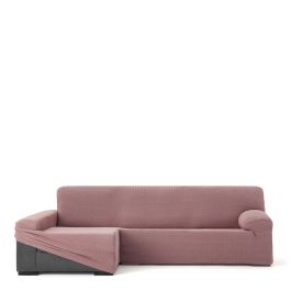 Funda para chaise longue de brazo largo izquierdo Eysa JAZ Rosa 180 x 120 x 360 cm