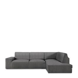 Funda para chaise longue de brazo largo derecho Eysa ROC Gris oscuro 110 x 120 x 500 cm Precio: 197.9438998427. SKU: B1FVYAWBAQ