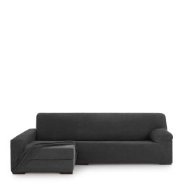 Funda para chaise longue de brazo largo izquierdo Eysa THOR Antracita Gris oscuro 170 x 110 x 310 cm