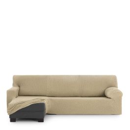 Funda para chaise longue de brazo corto izquierdo Eysa THOR Beige 110 x 110 x 310 cm