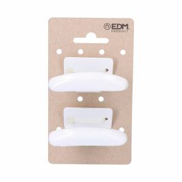 Colgador EDM 2 Unidades Ropa Acero Blanco Precio: 7.1994994555. SKU: S7901180