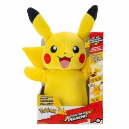 Peluche Pokémon Electric Charge Pikachu Electrónico 32 cm