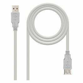 Cable USB NANOCABLE 10.01.0203 1.8 M Beige 1,8 m