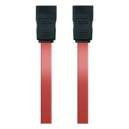 Cable SATA Nanocable 10.18.0101-OEM/ SATA Hembra - SATA Hembra/ 50cm/ Rojo