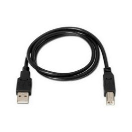 Cable USB 2.0 Impresora Nanocable 10.01.0105-BK/ USB Tipo-B Macho - USB Macho/ 4.5m/ Negro Precio: 4.94999989. SKU: S0224416