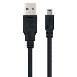 Cable USB 2.0 A a Mini USB B NANOCABLE 10.01.0403 3 m Negro