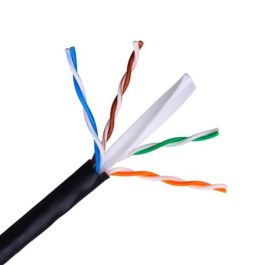 Cable de Red Rígido UTP Categoría 6 NANOCABLE 10.20.0502-EXT-BK 100 m Negro 100 m Precio: 56.95000036. SKU: B1FASADBSA