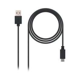 Cable USB A a USB C NANOCABLE 10.01.210 Negro Precio: 5.94999955. SKU: S0224381