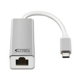 Conversor USB 3.0 a Gigabit Ethernet NANOCABLE 10.03.0402 Plateado Precio: 17.95000031. SKU: S0214004