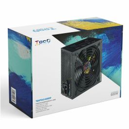 Fuente de Alimentación TooQ TQAPOLO-600SP/ 600W/ Ventilador 14cm