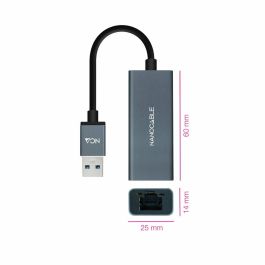 Adaptador USB a Ethernet NANOCABLE 10.03.0405