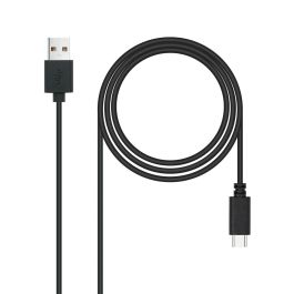 Cable USB A a USB-C NANOCABLE 10.01.2103 Negro 3 m