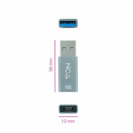 Adaptador USB 3.0 a USB-C 3.1 NANOCABLE 10.02.0013
