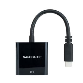 Adaptador USB-C a HDMI NANOCABLE 10.16.4102-BK Negro 4K Ultra HD (1 unidad) Precio: 13.50000025. SKU: B1J8SHDK5T
