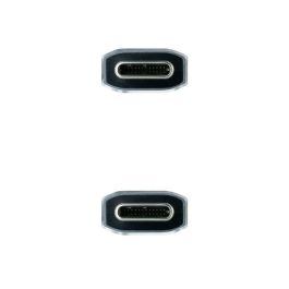 Cable USB-C NANOCABLE 10.01.4101-COMB Verde 1 m