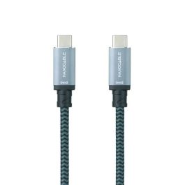Cable USB-C NANOCABLE 10.01.4101-L150-COMB Verde 1,5 m