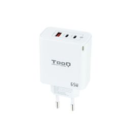 Cargador de Pared TooQ TQWC-GANQC2PD65WT 65 W Blanco (1 unidad)