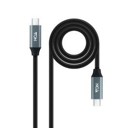 Cable USB-C NANOCABLE 10.01.4300 50 cm Negro