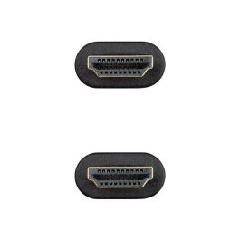 Cable HDMI 2.0 4K CCS Nanocable 10.15.3900/ HDMI Macho - HDMI Macho/ 50cm/ Negro