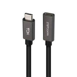 Cable USB-C NANOCABLE 10.01.4402 Negro 2 m