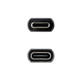 Cable USB-C NANOCABLE 10.01.4402 Negro 2 m