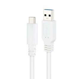 Cable USB-C a USB NANOCABLE 10.01.4000-W Blanco 50 cm
