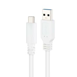 Cable USB-C a USB NANOCABLE 10.01.4000-W Blanco 50 cm (1 unidad)