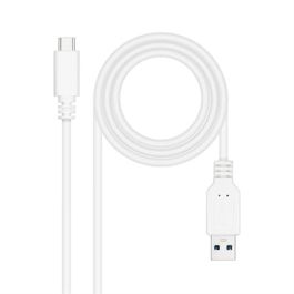 Cable USB-C a USB NANOCABLE 10.01.4001-W Blanco 1 m Precio: 6.83045. SKU: B1JT826KVY