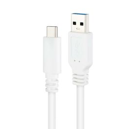 Cable USB-C a USB NANOCABLE 10.01.4002-W Blanco 2 m
