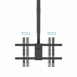 Soporte de Techo Giratorio/ Inclinable/ Nivelable TooQ LPCE2286TSLI-B para 2 TV de 43-86"/ hasta 100kg