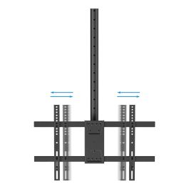 Soporte de Techo Giratorio/ Inclinable/ Nivelable TooQ LPCE2286TSLI-XL-B para 2 TV de 43-86"/ hasta 100kg