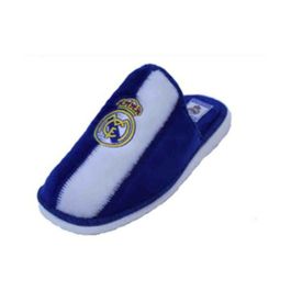 Zapatillas de Estar por Casa Real Madrid Andinas 790-90 Azul Blanco