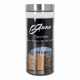 Tarro de vidrio con tapa de acero Anna 2.20 litros (12 Unidades)