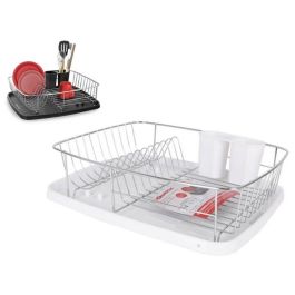 Quttin Escurreplatos con Bandeja 42 x 34.5 x 11 cm (6 Unidades)