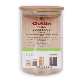 Tarro de Borosilicato Bamboo Quttin 11x16 cm (12 Unidades) Precio: 39.49999988. SKU: S2208982