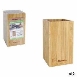 Bote para Utensilios de Cocina Quttin Bambú 10,5 x 10,5 x 18 cm (12 Unidades) Precio: 51.49999943. SKU: B1A626FQ2Y