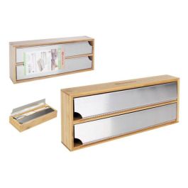 Dispensador Bambú Alum-Film 33.5x13 cm Quttin (12 Unidades) Precio: 93.88999961. SKU: S2205118