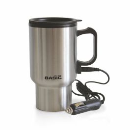 Taza Mug Basic Home Eléctrica Plateado 400 ml (12 Unidades)