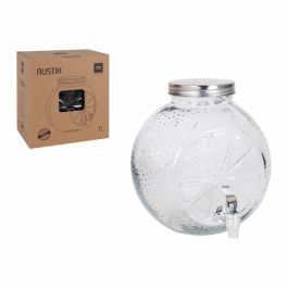 Tarro Dispensador con Grifo 5L Vidrio - Mediterranea (4 Unidades) Precio: 38.9899994. SKU: S2209739