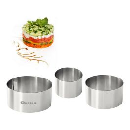 Set de 3 Emplatadores Inoxidable Redondos 6-8-1 - Quttin (12 Unidades) Precio: 34.50000037. SKU: S2209433