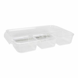 Organizador Multiusos Confortime Transparente Plástico (37,5 x 23,5 x 5,cm) Precio: 54.49999962. SKU: S2209418