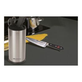 Portacuchillos Quttin Acero Inoxidable (12 x 12 x 22,6 cm)