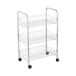 Organizador Confortime Metal Cromado (40 x 26 x 62 cm) Organizador Confortime Metal Cromado (40 x 26 x 62 cm)