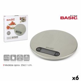 Báscula Digital de Cocina Basic Home Plateado 20 x 2,1 cm (6 Unidades) Precio: 57.95000002. SKU: B16AFH7859