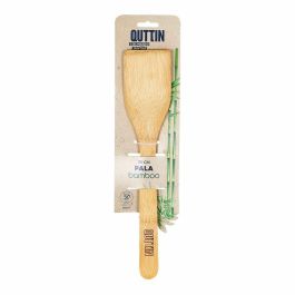 Paleta de Cocina Quttin Marrón Recta Bambú 30 x 6,2 x 0,8 cm (36 Unidades)