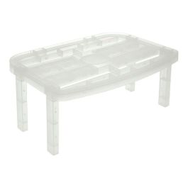 Estante Confortime Transparente Plástico Apilable (31 x 22 cm)