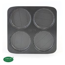 Molde 4 Pan Burguer Perforado 28x28 cm Quttin (12 Unidades) Molde 4 Pan Burguer Perforado 28x28 cm Quttin (12 Unidades)