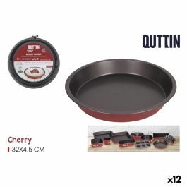 Molde para Horno Quttin Cherry Acero al carbono 32 x 32 x 5 cm (12 Unidades)