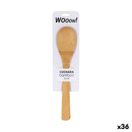 Cuchara de Bambú Wooow Bambú 30 x 6,2 x 0,8 cm (36 Unidades) Precio: 21.9978. SKU: B1J5RDCES5